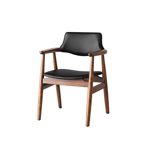 실용적인 디자인과 라운드형 원목으로 편안한 의자 - 피오모 체어